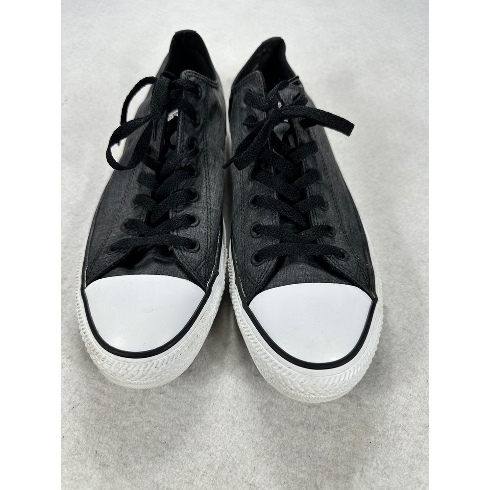 Converse Chuck Taylor All Star Low Top Gray Chambray Sneakers Mens 12